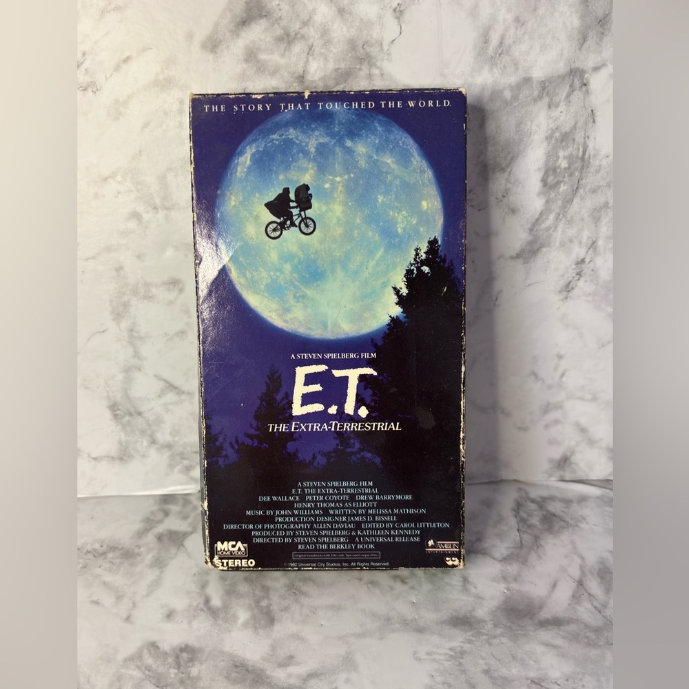 ET VHS MOVIE EUC